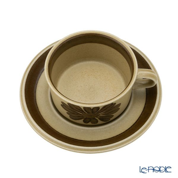 【1点限り】北欧ヴィンテージ アラビア（ARABIA） トゥントゥリ／Tunturi ティーカップ＆ソーサー