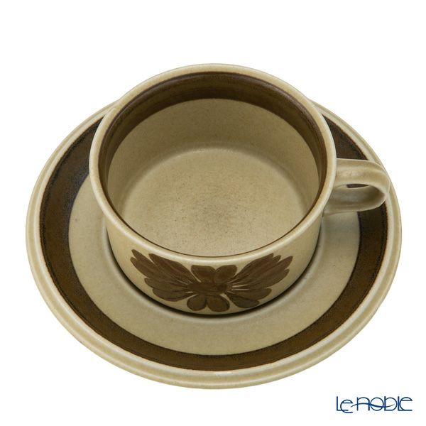 【1点限り】北欧ヴィンテージ アラビア（ARABIA） トゥントゥリ／Tunturi ティーカップ＆ソーサー