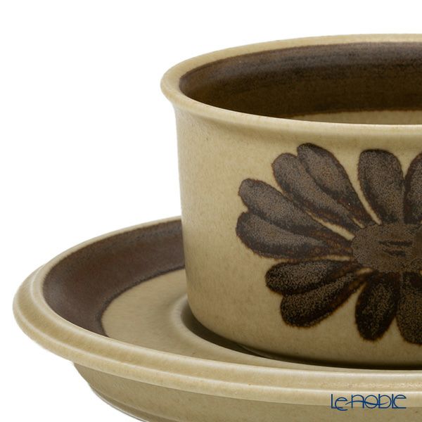 【1点限り】北欧ヴィンテージ アラビア（ARABIA） トゥントゥリ／Tunturi ティーカップ＆ソーサー