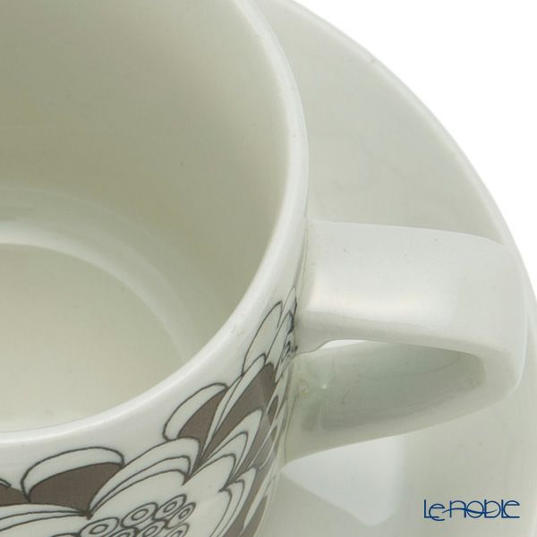 【1点限り】北欧ヴィンテージ アラビア（ARABIA） ガーデニア／Gardenia カップ＆ソーサー