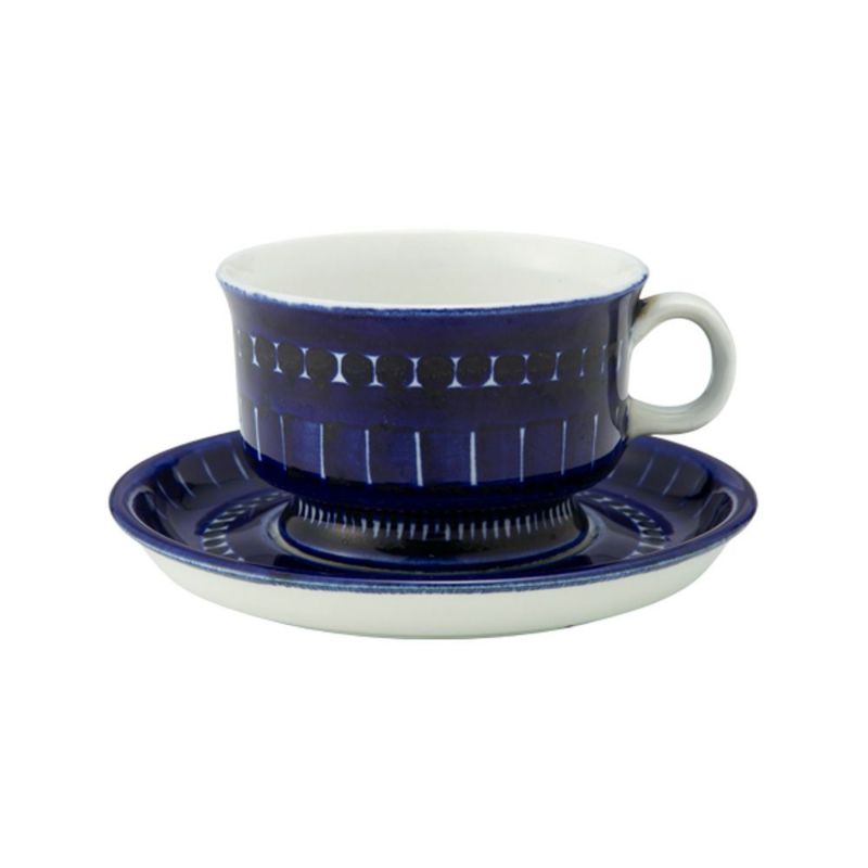 【1点限り】北欧ヴィンテージ アラビア（ARABIA） バレンシア／Valencia コーヒーカップ＆ソーサー 05