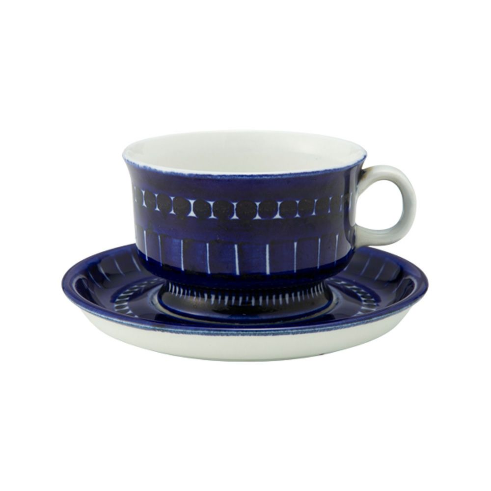 【1点限り】北欧ヴィンテージ アラビア（ARABIA） バレンシア／Valencia コーヒーカップ＆ソーサー 05