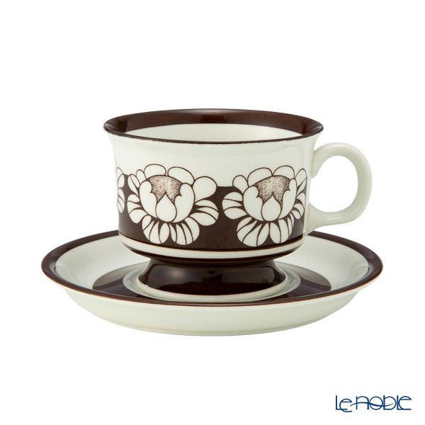 【1点限り】北欧ヴィンテージ アラビア（ARABIA） カトリッリ／Katrilli コーヒーカップ＆ソーサー