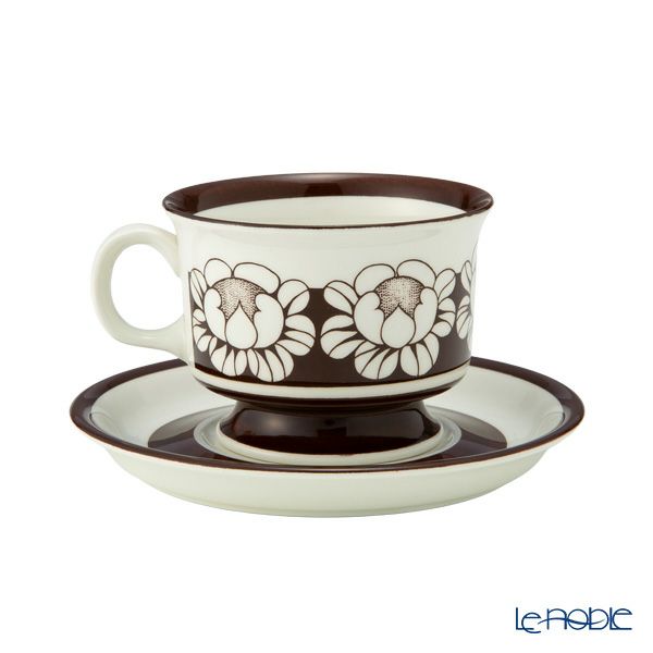 【1点限り】北欧ヴィンテージ アラビア（ARABIA） カトリッリ／Katrilli コーヒーカップ＆ソーサー