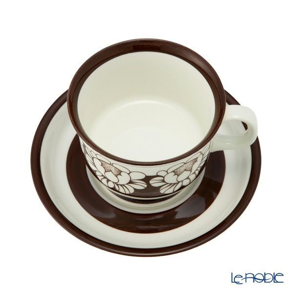 【1点限り】北欧ヴィンテージ アラビア（ARABIA） カトリッリ／Katrilli コーヒーカップ＆ソーサー