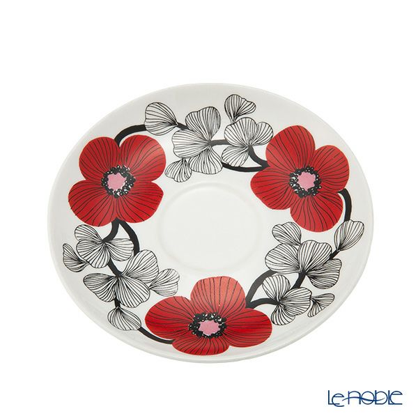 【1点限り】北欧ヴィンテージ アラビア（ARABIA） イソクッカ／Isokukka カップ＆ソーサー