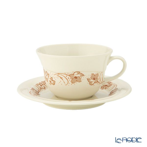 【1点限り】北欧ヴィンテージ アラビア（ARABIA） トゥーリ／Tuuli ティーカップ＆ソーサー