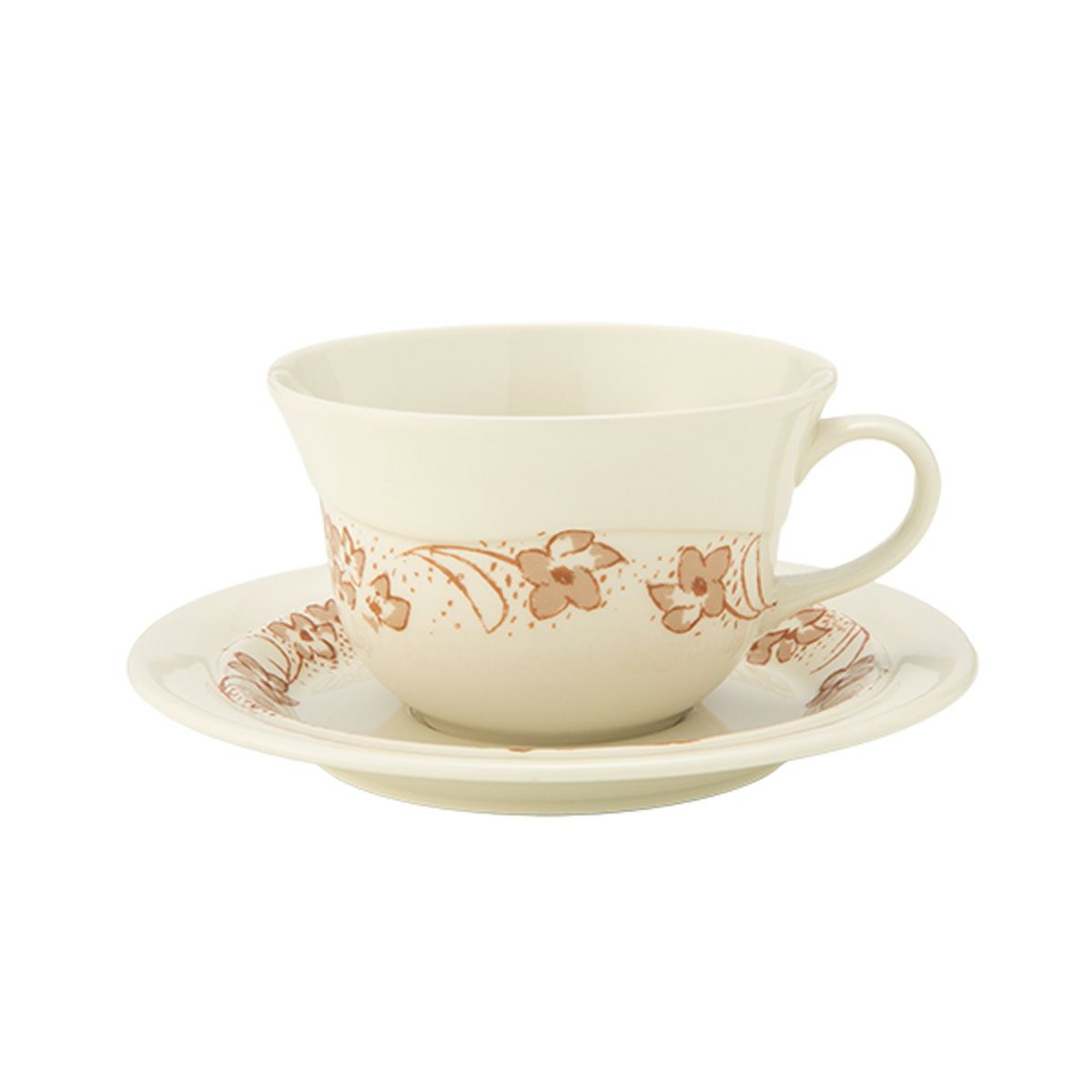 【1点限り】北欧ヴィンテージ アラビア（ARABIA） トゥーリ／Tuuli ティーカップ＆ソーサー