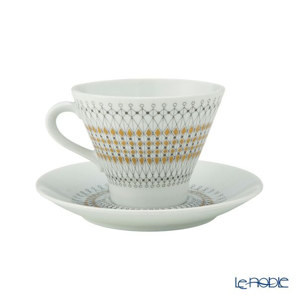 【1点限り】北欧ヴィンテージ アラビア（ARABIA） クラウン（クルーヌ）／Crown コーヒーカップ＆ソーサー