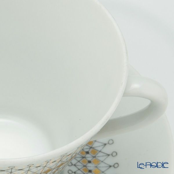 【1点限り】北欧ヴィンテージ アラビア（ARABIA） クラウン（クルーヌ）／Crown コーヒーカップ＆ソーサー