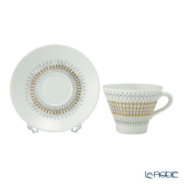 【1点限り】北欧ヴィンテージ アラビア（ARABIA） クラウン（クルーヌ）／Crown コーヒーカップ＆ソーサー