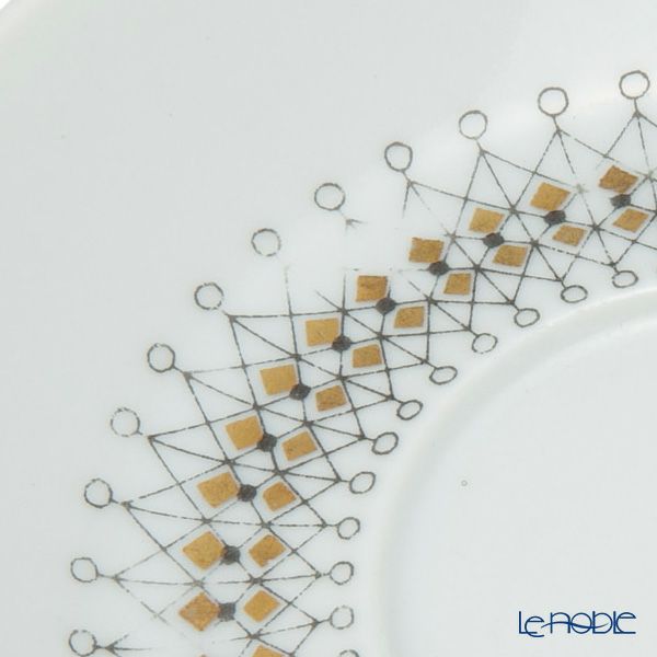 【1点限り】北欧ヴィンテージ アラビア（ARABIA） クラウン（クルーヌ）／Crown コーヒーカップ＆ソーサー