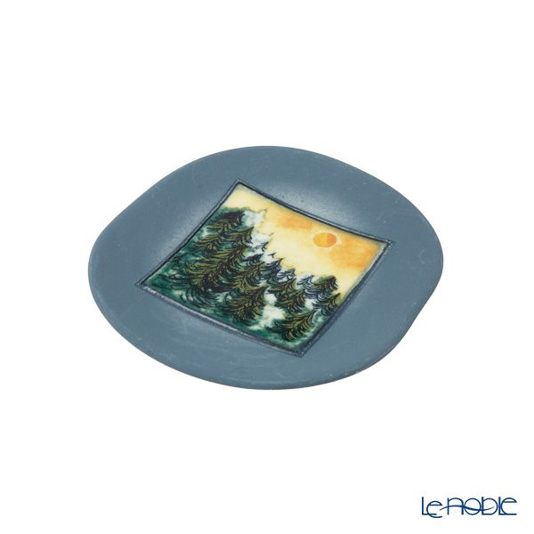 【1点限り】北欧ヴィンテージ アラビア（ARABIA） フォレスト ウォールプレート 11×11cm