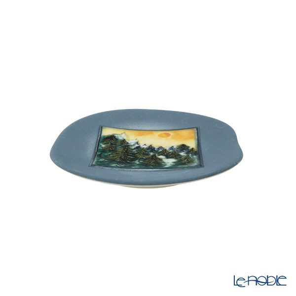 【1点限り】北欧ヴィンテージ アラビア（ARABIA） フォレスト ウォールプレート 11×11cm