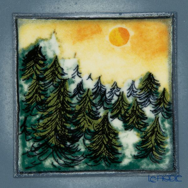 【1点限り】北欧ヴィンテージ アラビア（ARABIA） フォレスト ウォールプレート 11×11cm