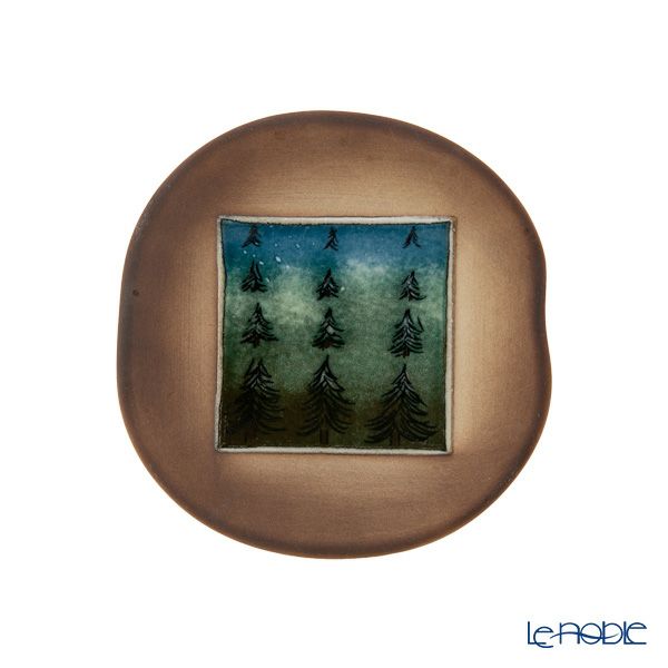 【1点限り】北欧ヴィンテージ アラビア（ARABIA） タイミッコ ウォールプレート 11×11cm