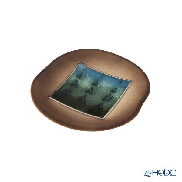 【1点限り】北欧ヴィンテージ アラビア（ARABIA） タイミッコ ウォールプレート 11×11cm