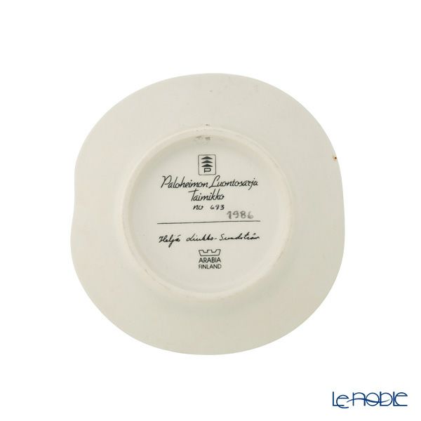 【1点限り】北欧ヴィンテージ アラビア（ARABIA） タイミッコ ウォールプレート 11×11cm