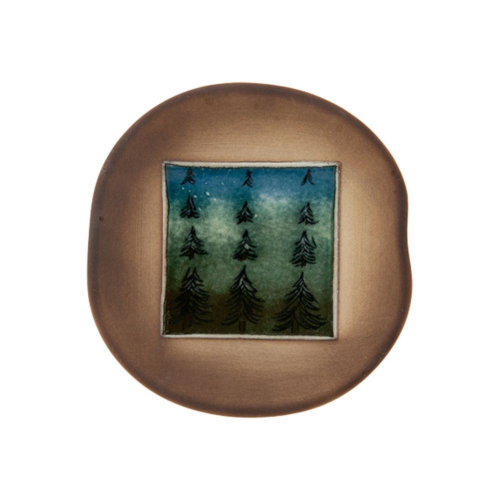 【1点限り】北欧ヴィンテージ アラビア（ARABIA） タイミッコ ウォールプレート 11×11cm