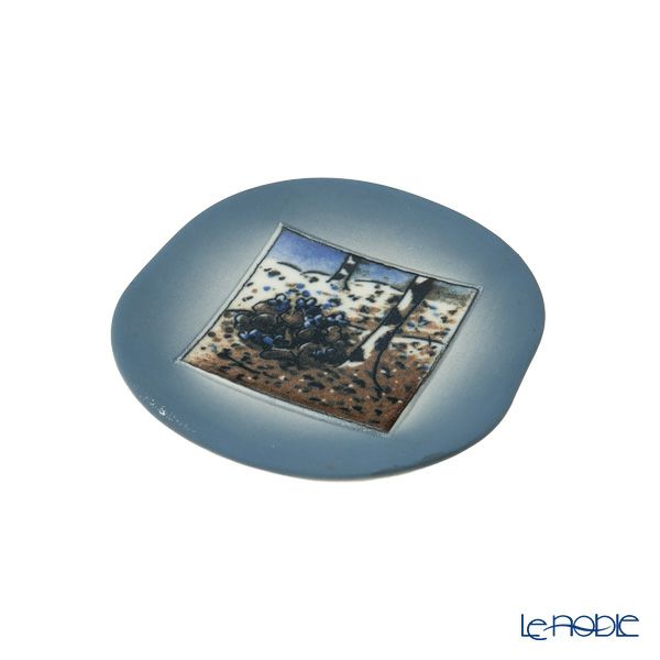 【1点限り】北欧ヴィンテージ アラビア（ARABIA） スプリング ウォールプレート 11×11cm