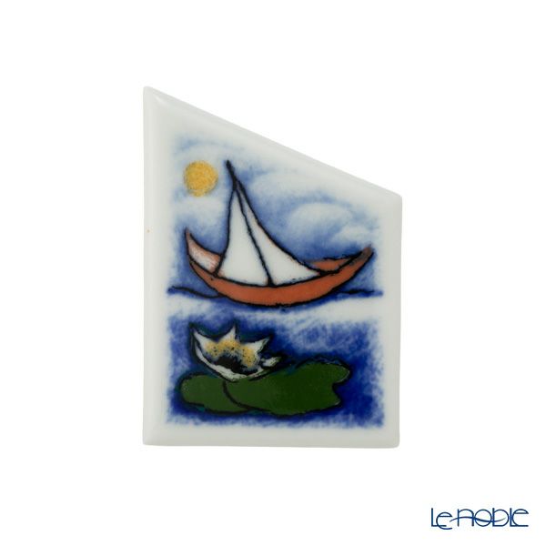 【1点限り】北欧ヴィンテージ アラビア（ARABIA） ヨット ブローチ