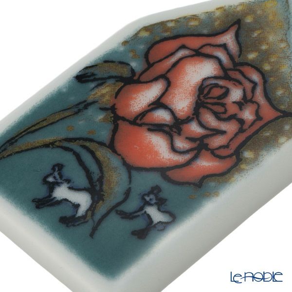 【1点限り】北欧ヴィンテージ アラビア（ARABIA）あなたにバラをあげたい ブローチ