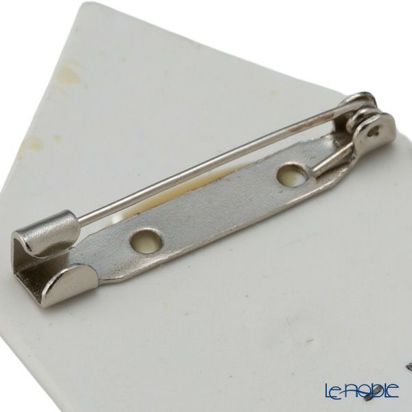 【1点限り】北欧ヴィンテージ アラビア（ARABIA）あなたにバラをあげたい ブローチ