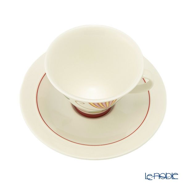 【1点限り】北欧ヴィンテージ アラビア（ARABIA） ハーレクインカーニバル コーヒーカップ＆ソーサー