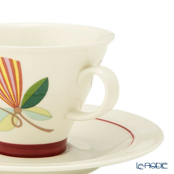 【1点限り】北欧ヴィンテージ アラビア（ARABIA） ハーレクインカーニバル コーヒーカップ＆ソーサー