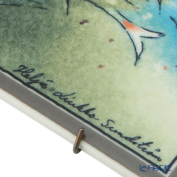 【1点限り】北欧ヴィンテージ アラビア（ARABIA） In my thouts（あなたのことを思う） ウォールプレート