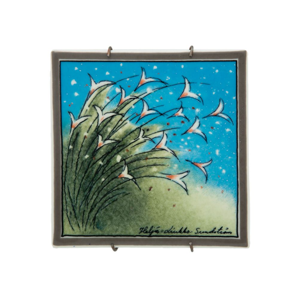 【1点限り】北欧ヴィンテージ アラビア（ARABIA） In my thouts（あなたのことを思う） ウォールプレート