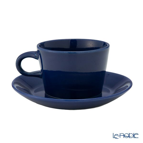 【1点限り】北欧ヴィンテージ アラビア（ARABIA） キルタ ブルー／Kilta コーヒーカップ＆ソーサー