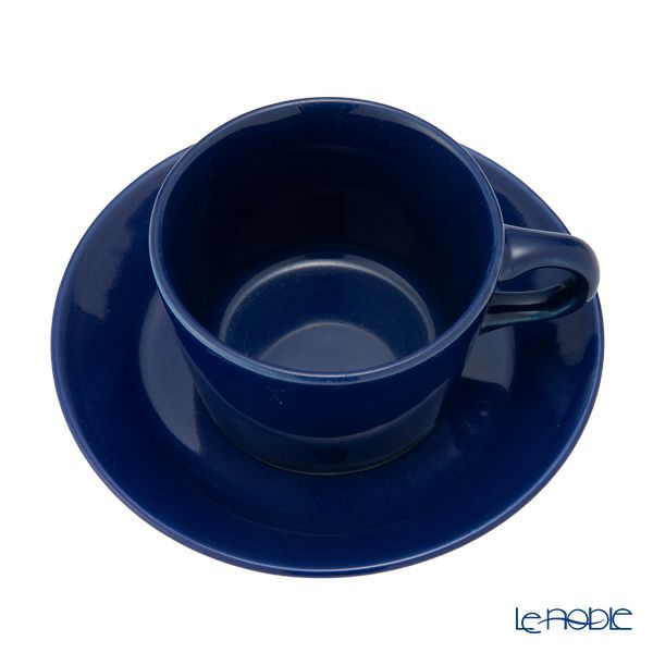 【1点限り】北欧ヴィンテージ アラビア（ARABIA） キルタ ブルー／Kilta コーヒーカップ＆ソーサー