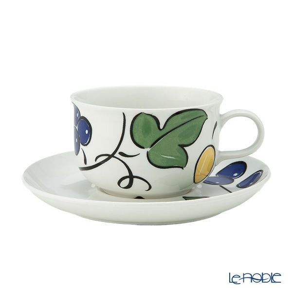 【1点限り】北欧ヴィンテージ ロールストランド（RORSTRAND）ポモナ／Pomona ティーカップ＆ソーサー