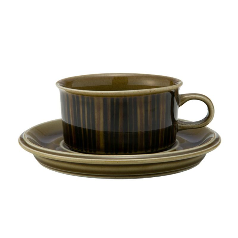 【1点限り】北欧ヴィンテージ アラビア（ARABIA） コスモス／Kosmos ティーカップ＆ソーサー