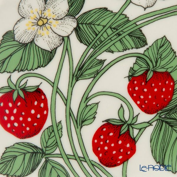 【1点限り】北欧ヴィンテージ アラビア（ARABIA） ボタニカ（野イチゴ）／Botanica ウォールプレート