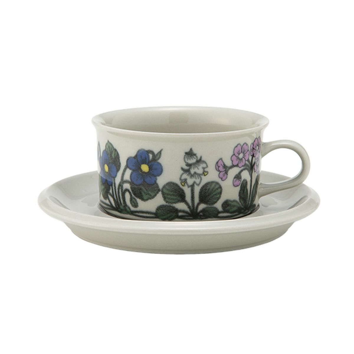 【1点限り】北欧ヴィンテージ アラビア（ARABIA）フローラ ティーカップ＆ソーサー