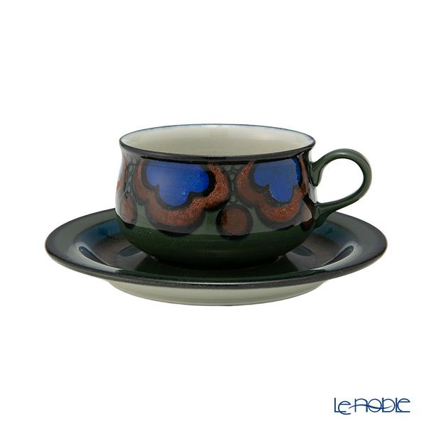 【1点限り】北欧ヴィンテージ アラビア（ARABIA） アトリエ カレワラ／Atelje Kalevala ティーカップ＆ソーサー