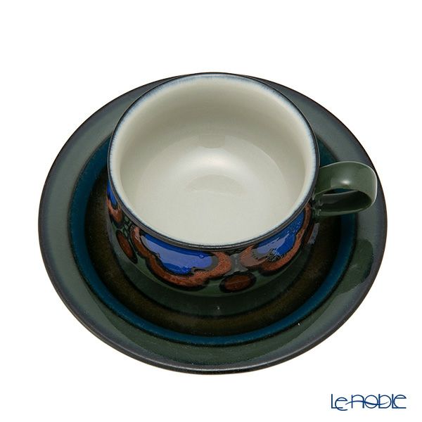 【1点限り】北欧ヴィンテージ アラビア（ARABIA） アトリエ カレワラ／Atelje Kalevala ティーカップ＆ソーサー