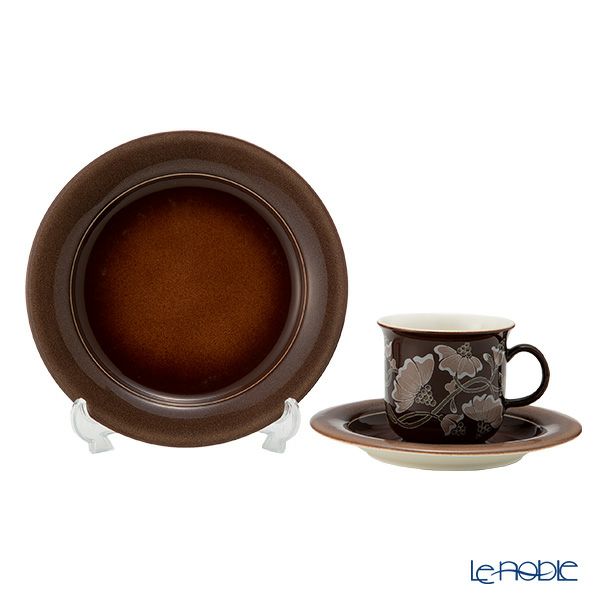 【1点限り】北欧ヴィンテージ アラビア（ARABIA） カスタンヤ／Kastanja トリオセット