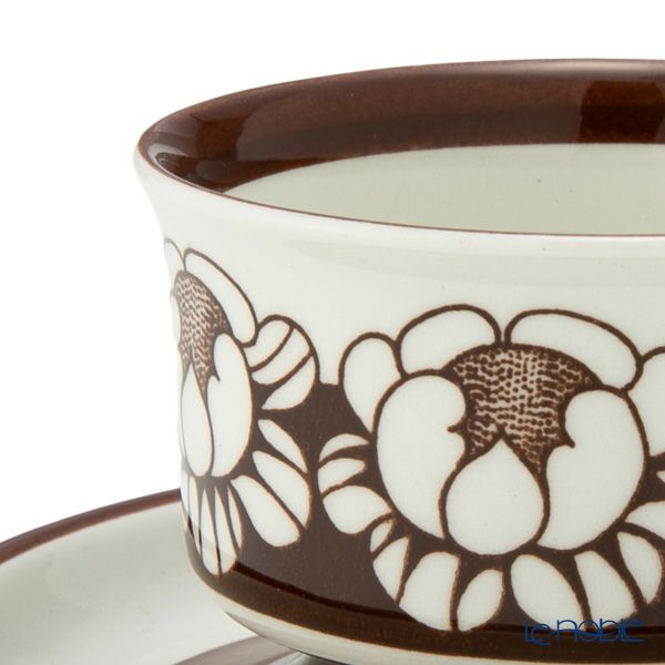 【1点限り】北欧ヴィンテージ アラビア（ARABIA） カトリッリ／Katrilli モカカップ＆ソーサー