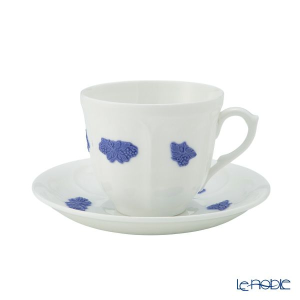 【1点限り】北欧ヴィンテージ グスタフスベリ（GUSTAVSBERG） ブラブロム／Bla Blom コーヒーカップ＆ソーサー