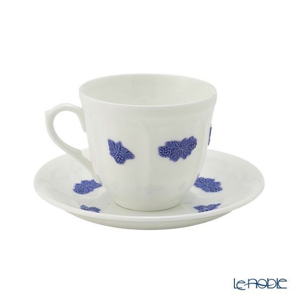 【1点限り】北欧ヴィンテージ グスタフスベリ（GUSTAVSBERG） ブラブロム／Bla Blom コーヒーカップ＆ソーサー