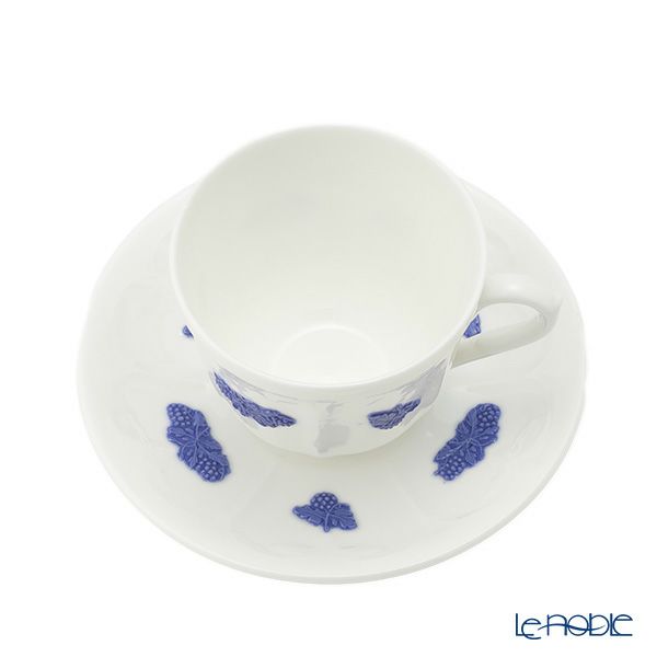 【1点限り】北欧ヴィンテージ グスタフスベリ（GUSTAVSBERG） ブラブロム／Bla Blom コーヒーカップ＆ソーサー