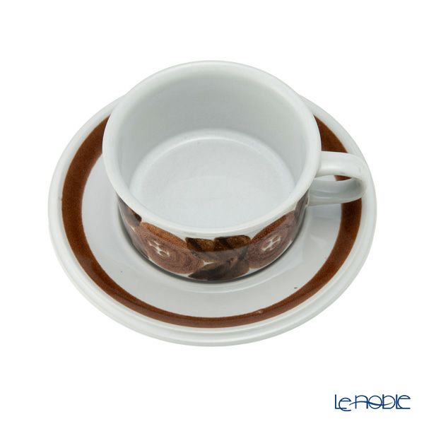 【1点限り】北欧ヴィンテージ アラビア（ARABIA） ロスマリン／Rosmarin ティーカップ＆ソーサー