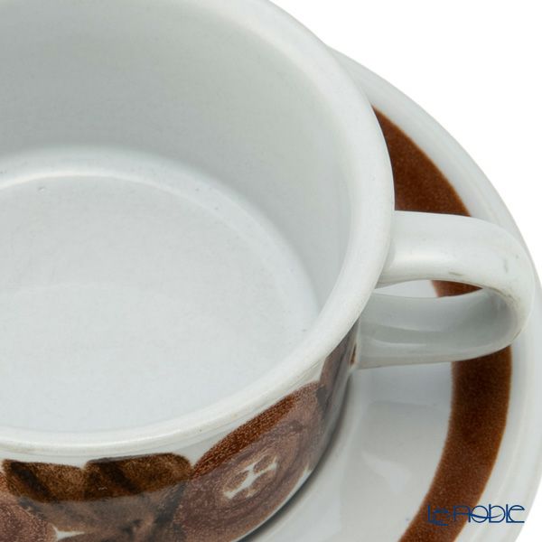 【1点限り】北欧ヴィンテージ アラビア（ARABIA） ロスマリン／Rosmarin ティーカップ＆ソーサー