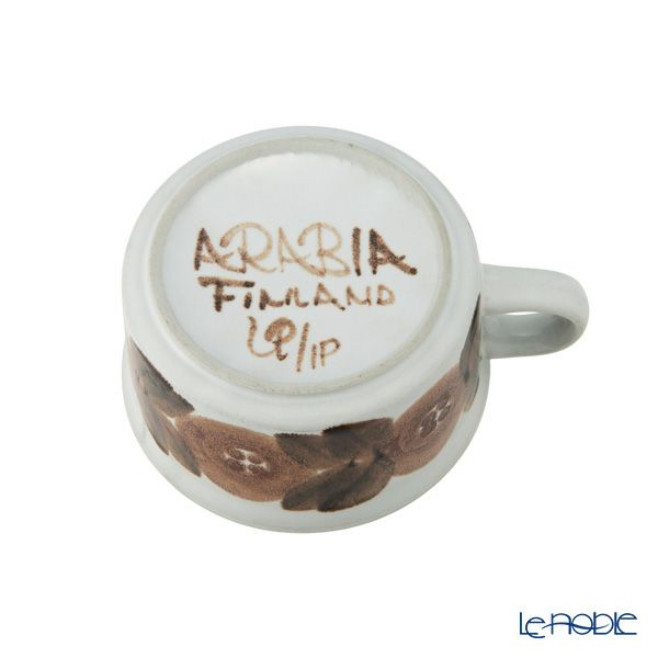 【1点限り】北欧ヴィンテージ アラビア（ARABIA） ロスマリン／Rosmarin ティーカップ＆ソーサー