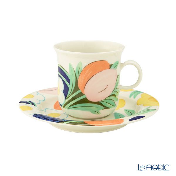 【1点限り】北欧ヴィンテージ アラビア（ARABIA） アークティカ ポエティカ／Arctica Poetica コーヒーカップ＆ソーサー