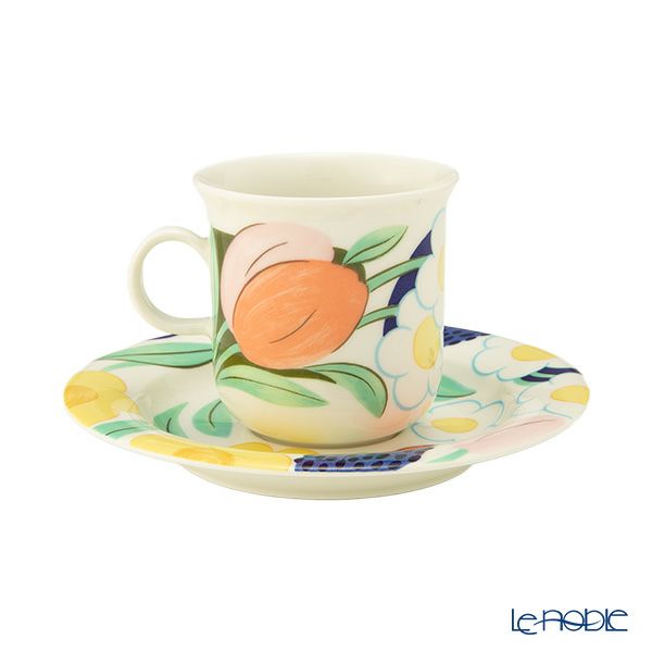 【1点限り】北欧ヴィンテージ アラビア（ARABIA） アークティカ ポエティカ／Arctica Poetica コーヒーカップ＆ソーサー