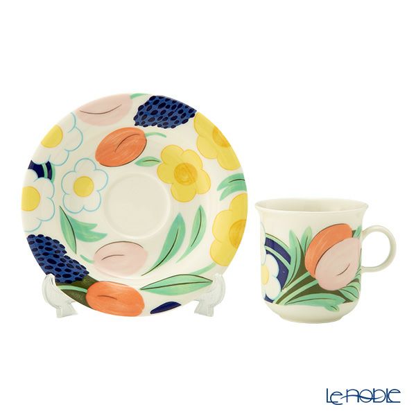 【1点限り】北欧ヴィンテージ アラビア（ARABIA） アークティカ ポエティカ／Arctica Poetica コーヒーカップ＆ソーサー